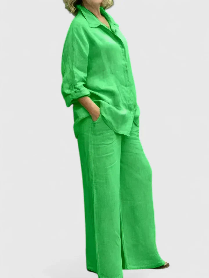 Danilyn | Women's Two Piece Set Relaxed-Fit Loungewear