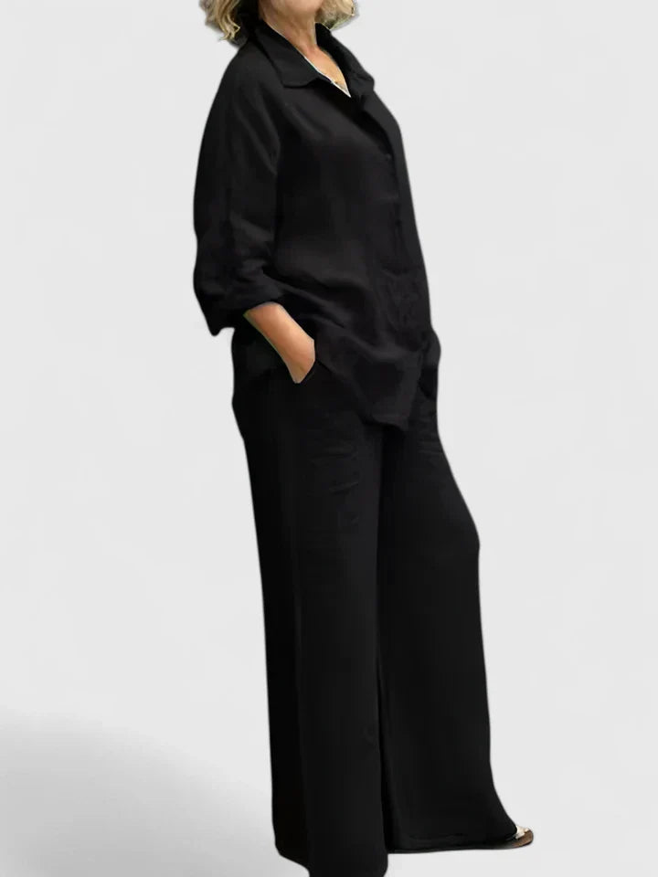 Danilyn | Women's Two Piece Set Relaxed-Fit Loungewear