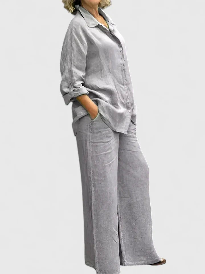 Danilyn | Women's Two Piece Set Relaxed-Fit Loungewear