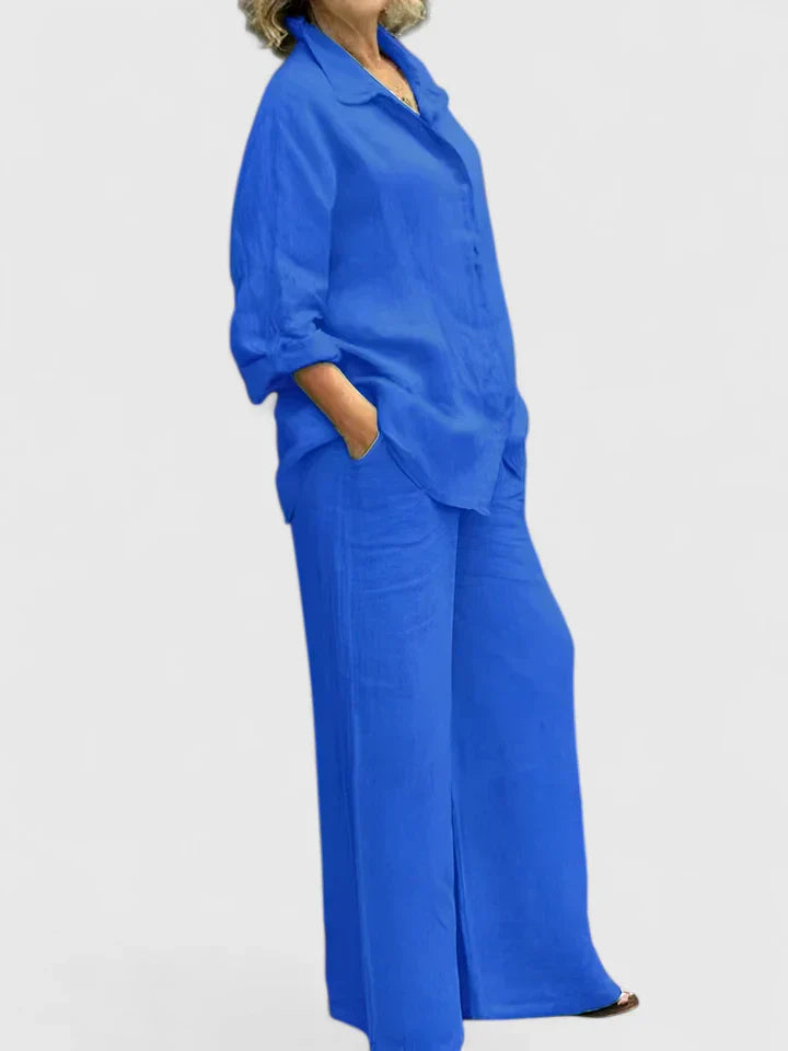 Danilyn | Women's Two Piece Set Relaxed-Fit Loungewear