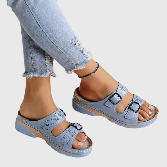 Diora™ | Orthopedic Leather Sandals 0