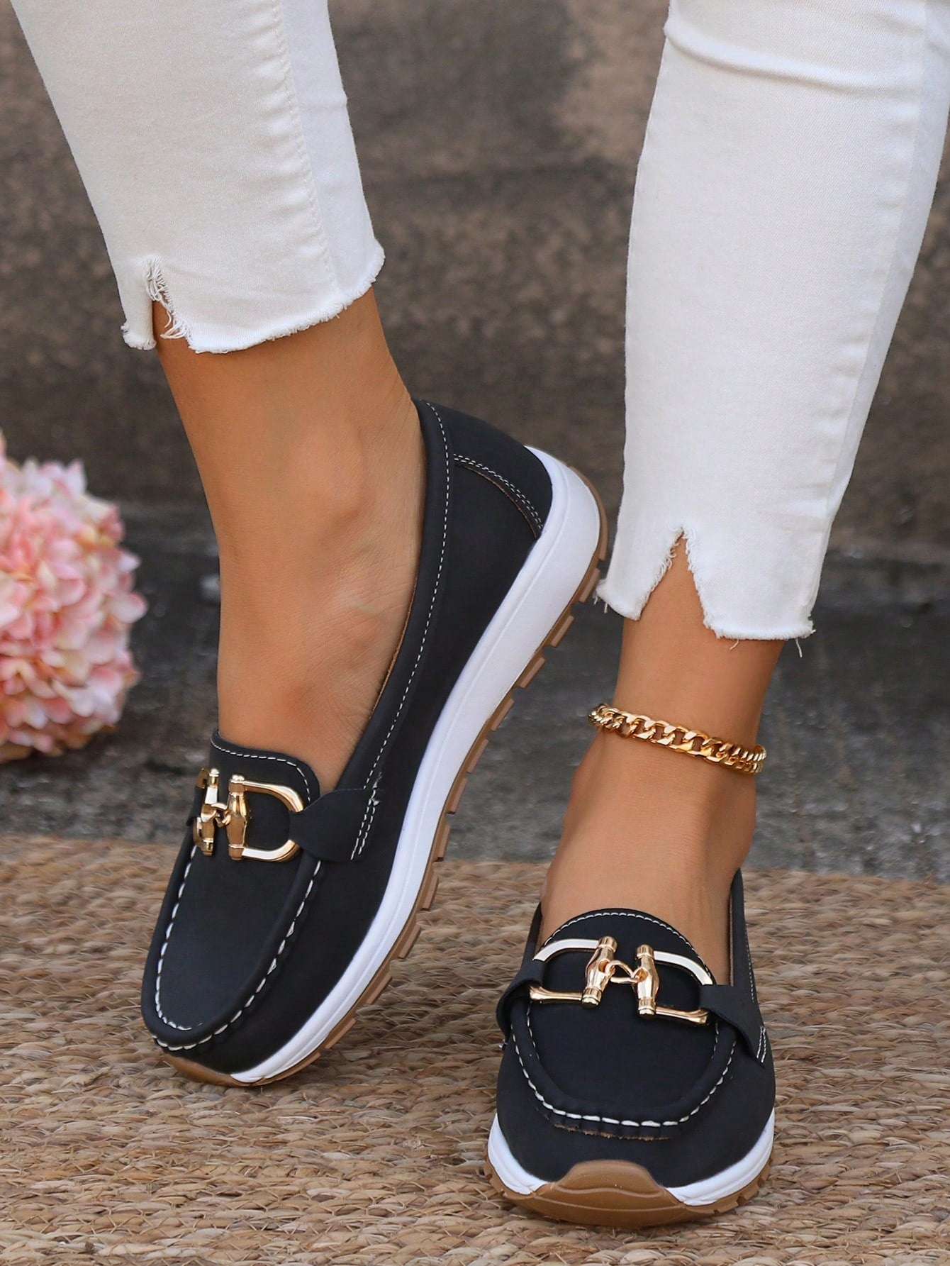 Ellie | Comfortable Black Loafers for Women 6