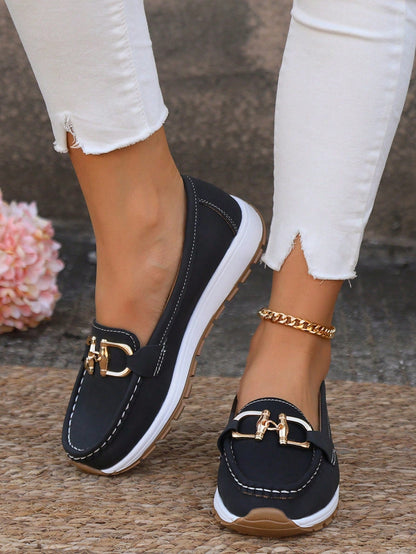Ellie | Comfortable Black Loafers for Women 6