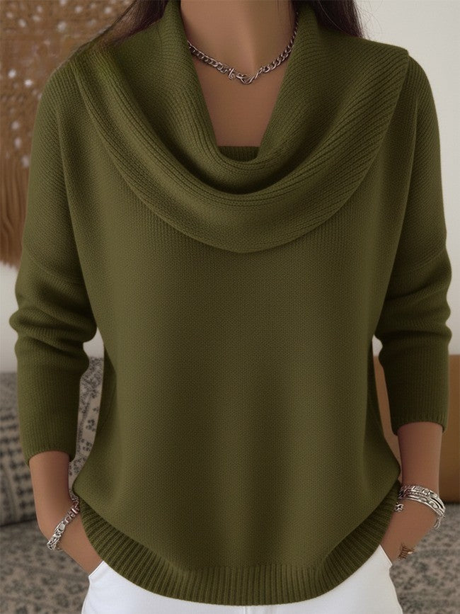 Eloise | Women's Crew Neck Pullover Classic Sweater