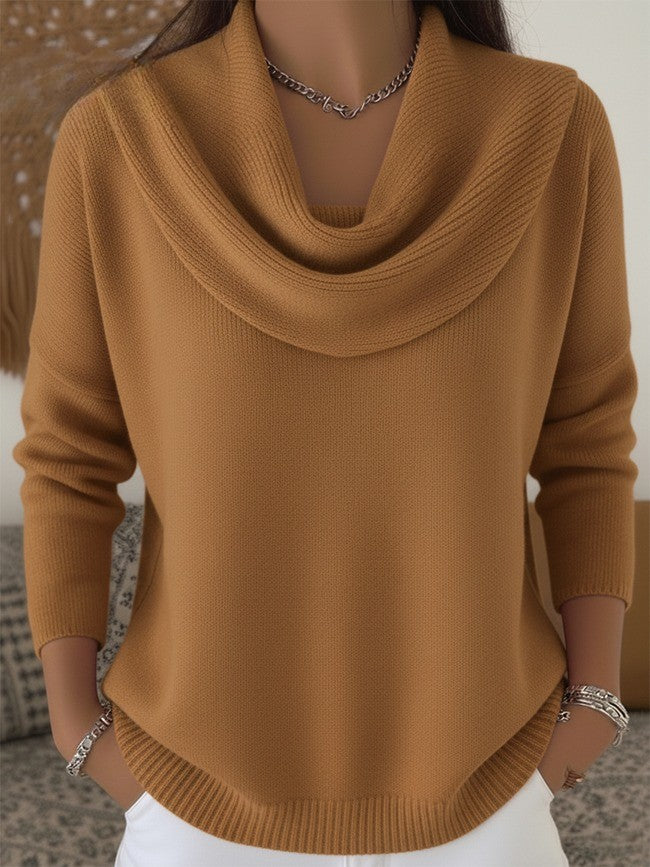 Eloise | Women's Crew Neck Pullover Classic Sweater