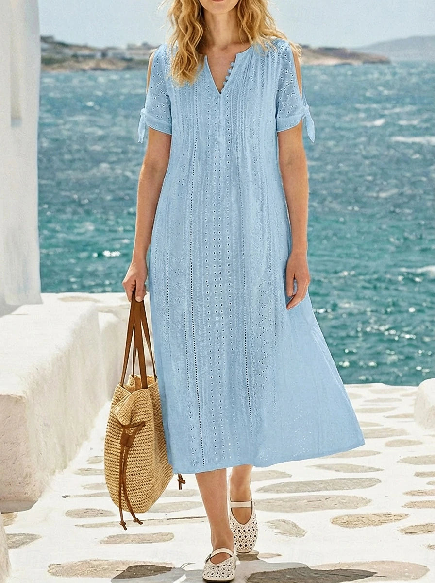Elowyn | Elegant Midi Dress for Women, Perfect for Wedding Guests and Summer Events 2