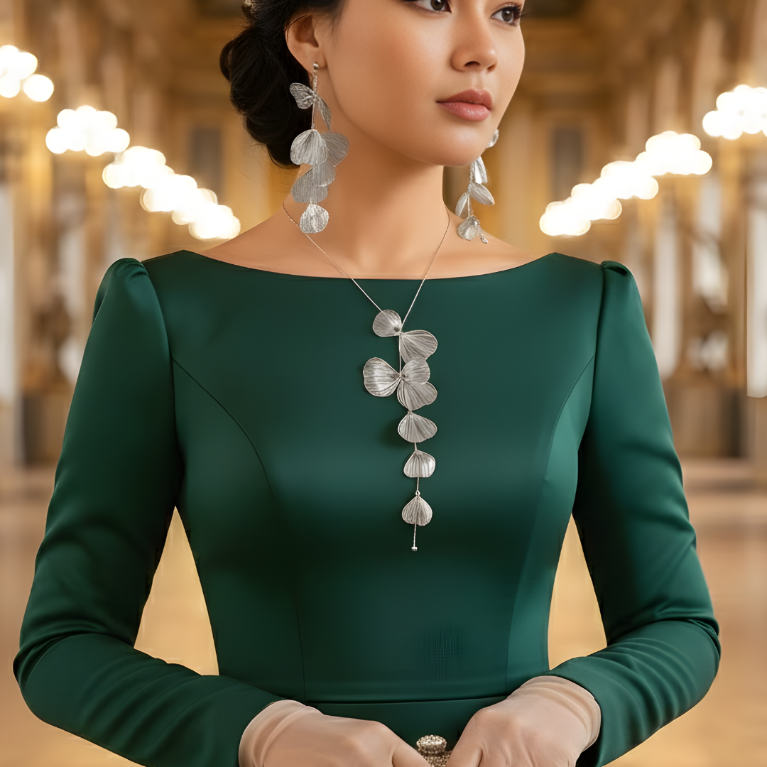 Elunor™ | Ginkgo Waterfall Set 4