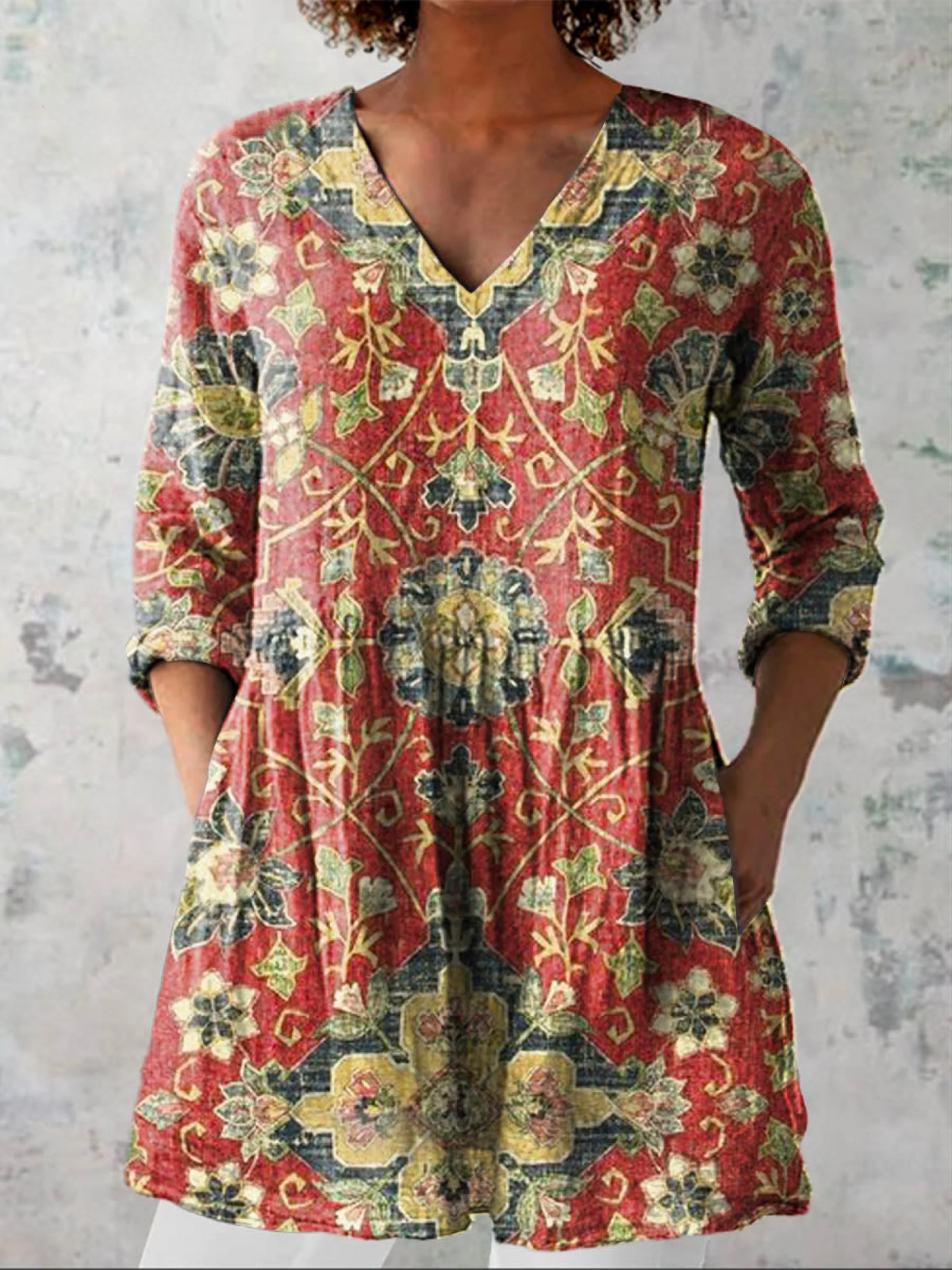 Emilie | Elegant long blouses 0