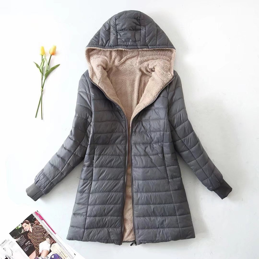 Leilani | Women's Hooded Jacket Relaxed-Fit Casual Outings