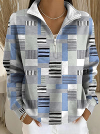 Elora | Women's Cozy Sweatshirt Crew Neck Pullover Casual