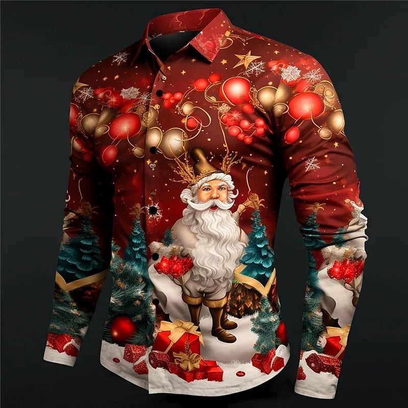 Ace™ | Festive Elegant Mens Blouse
