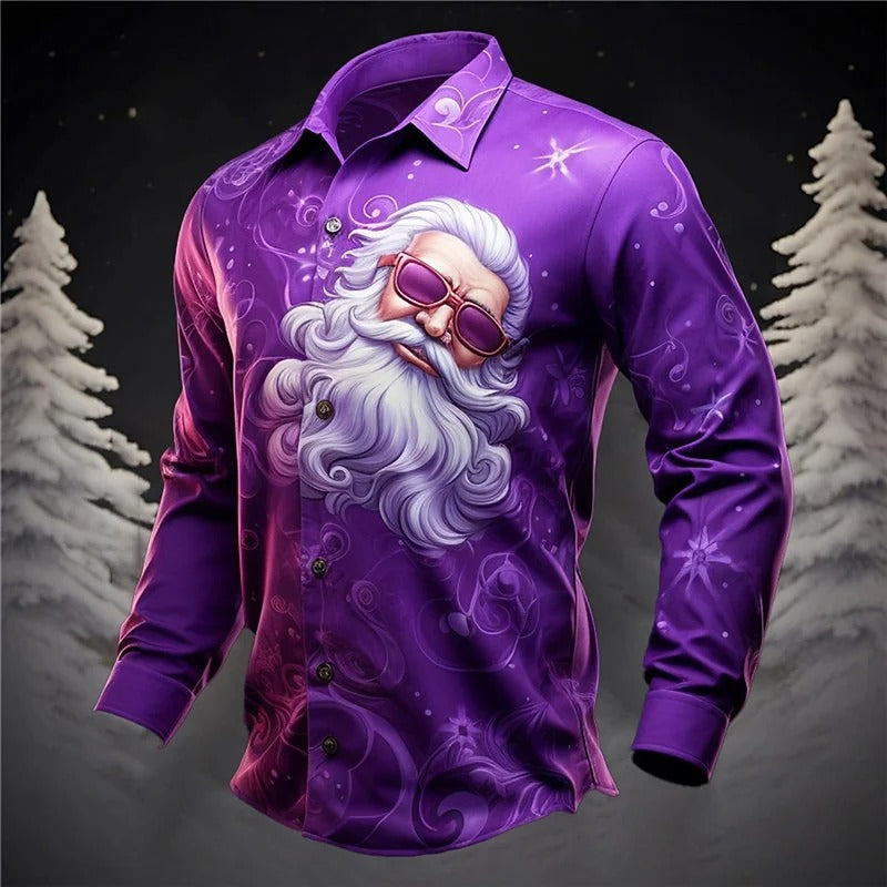 Ace™ | Festive Elegant Mens Blouse