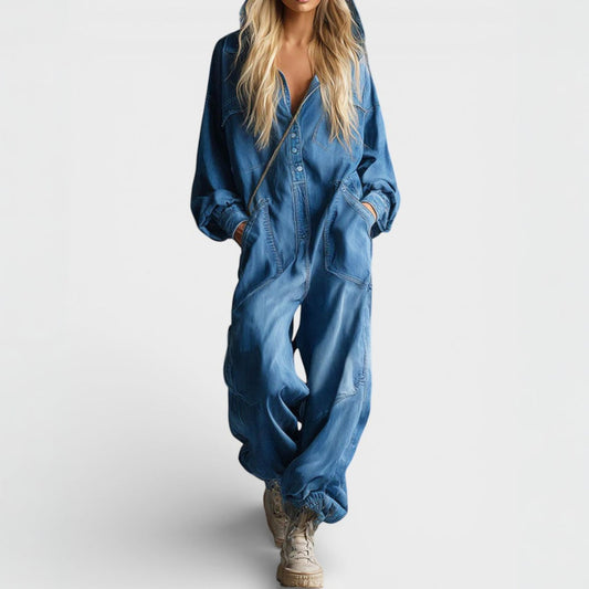 Emma | Stylish Hooded Jumpsuit for Women 0