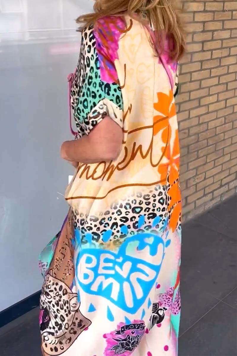 Eri™ | Relaxed Leopard Print Dress 2