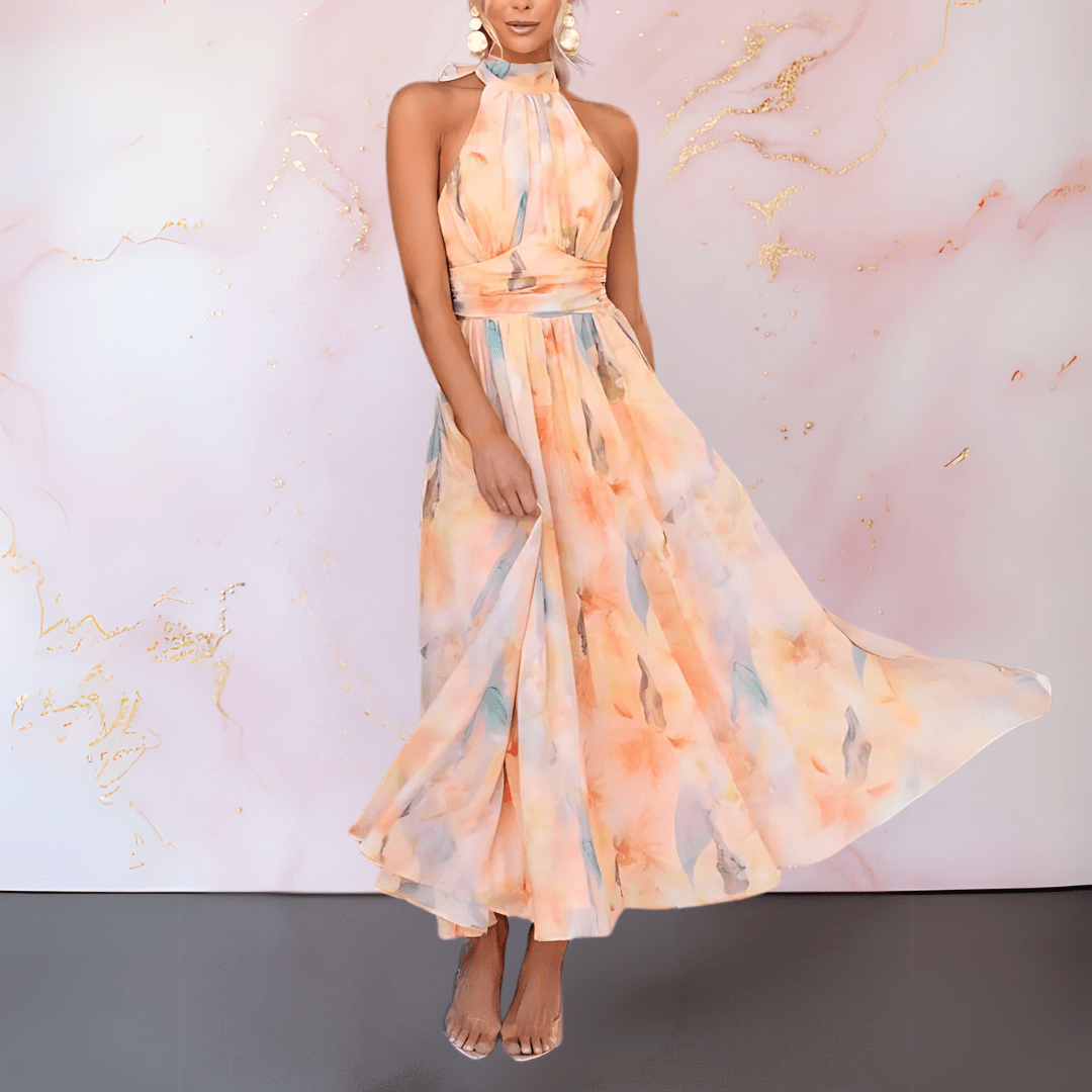 Esther™ | Elegant Halterneck Dress 1