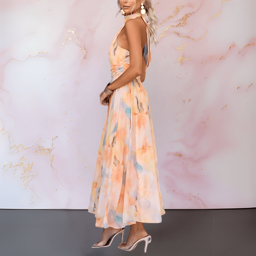 Esther™ | Elegant Halterneck Dress 3