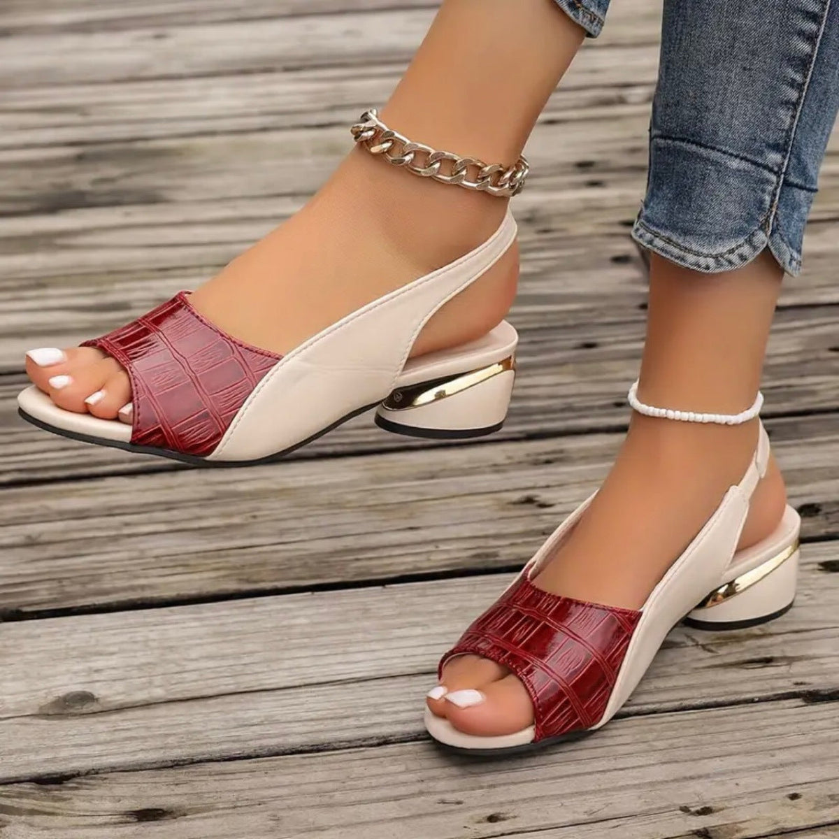Florence | Elegant Sling Slip-Ons 8