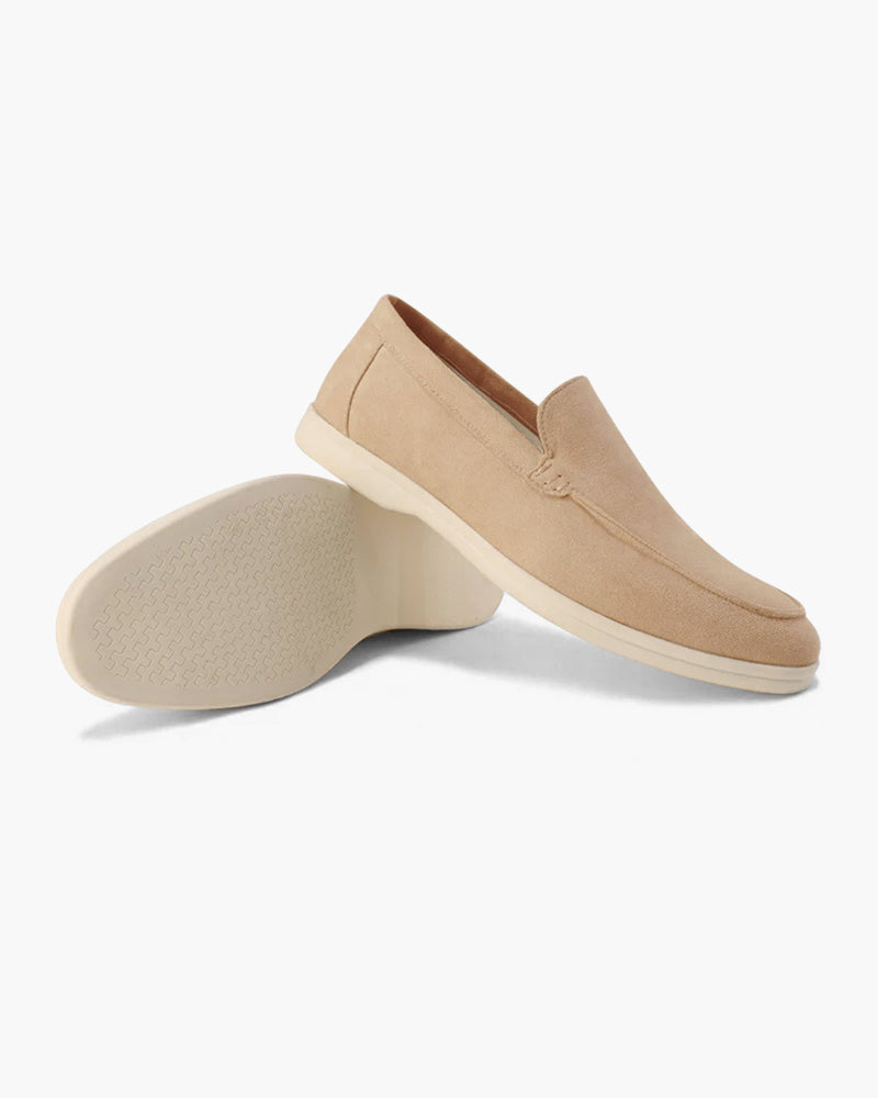 Sem | Stitched Suede Loafers for Men