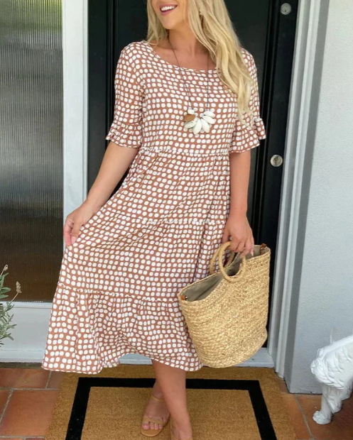 Georgina™ | Effortless Midi Dress 0