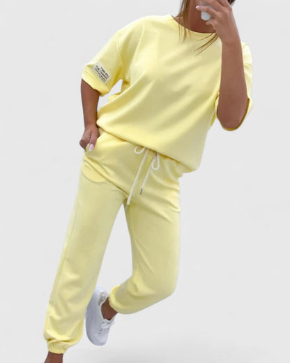 Gloria | Women's Two Piece Set Relaxed-Fit Loungewear