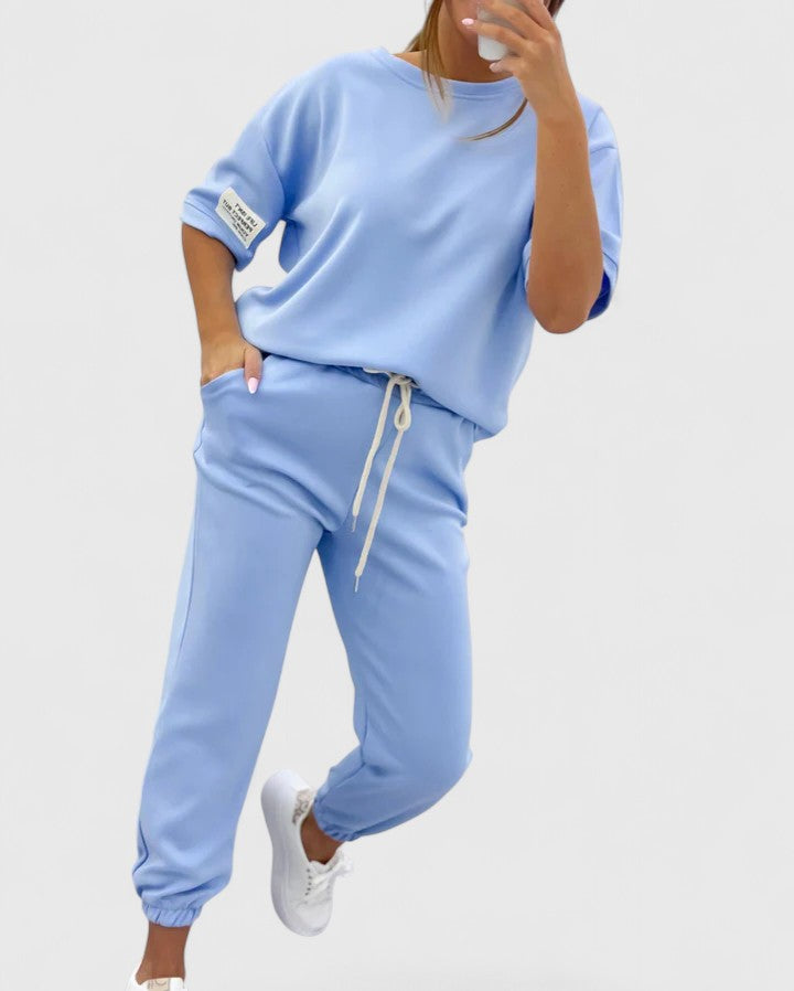 Gloria | Women's Two Piece Set Relaxed-Fit Loungewear