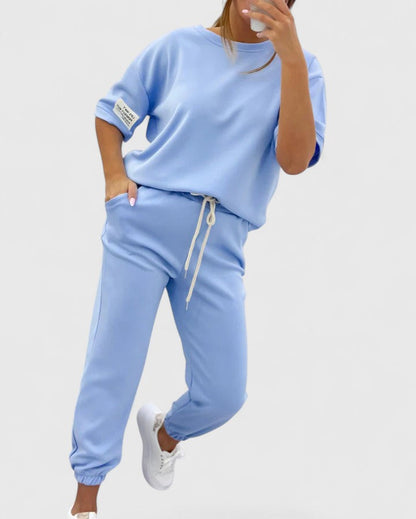 Gloria | Women's Two Piece Set Relaxed-Fit Loungewear