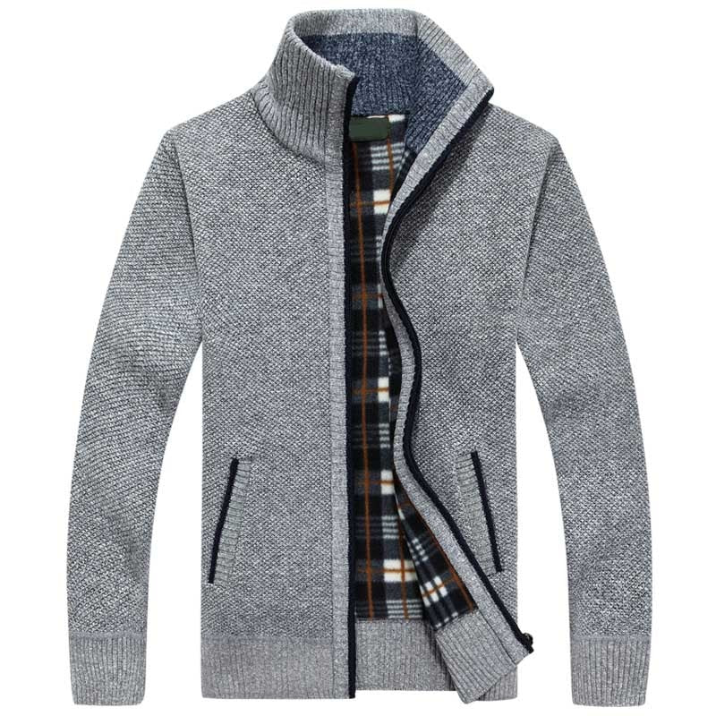 Liam | Quilted Zip-Front Cardigan Vest for Men
