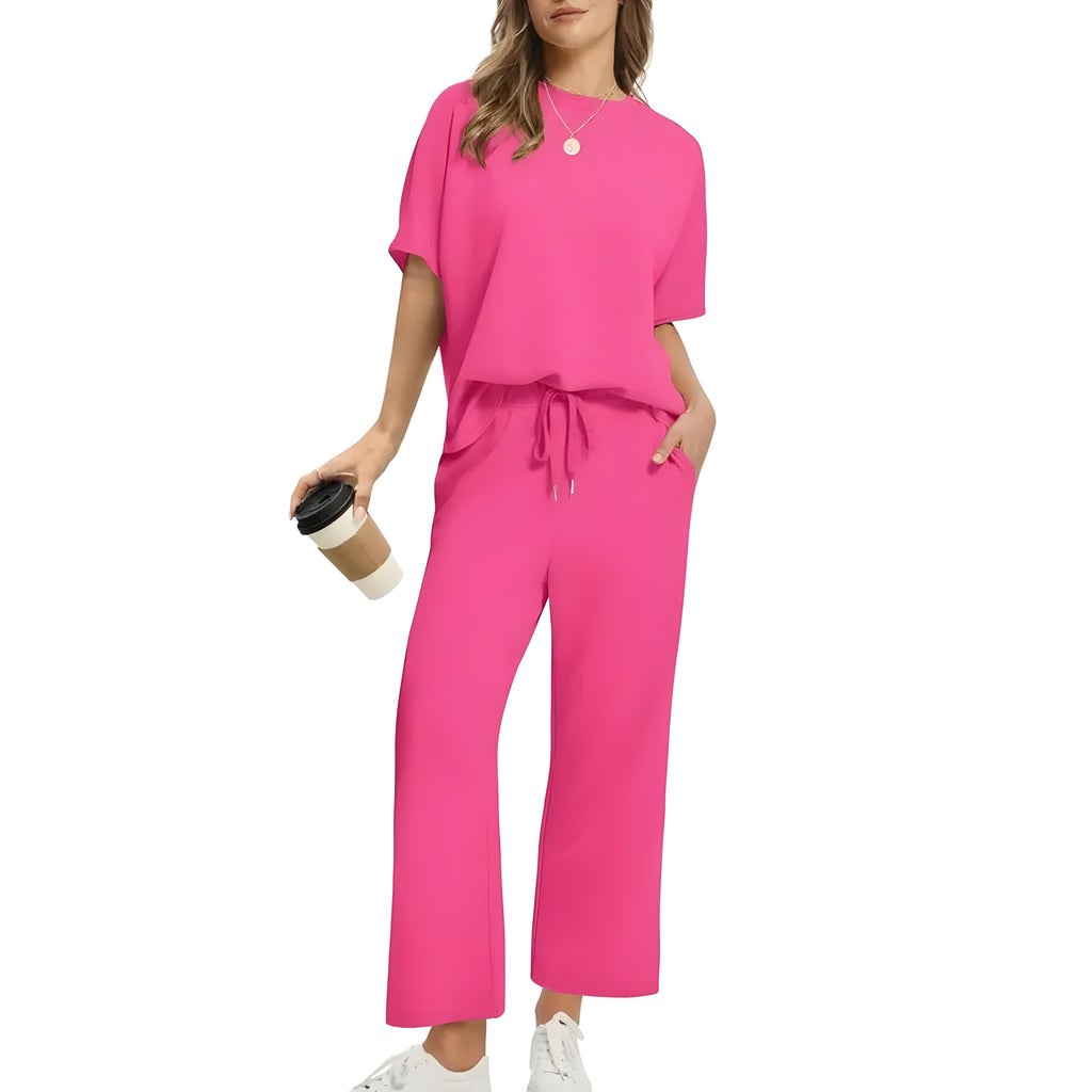 Amirah | Women's Lounge Set with Pockets, Relaxed-Fit