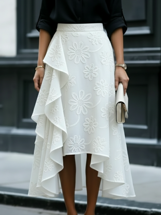 Isabel | Elegant Midi Skirt for Women 0