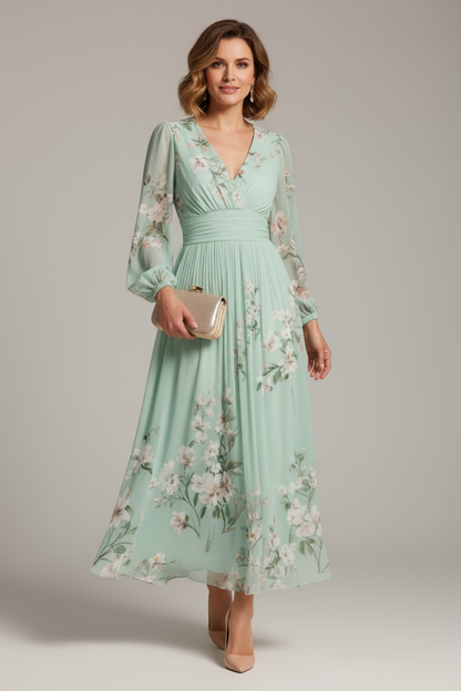 Isabella | Floral Midi Dress for Women 1