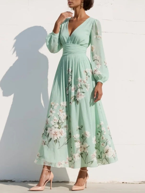 Isabella | Floral Midi Dress for Women 3