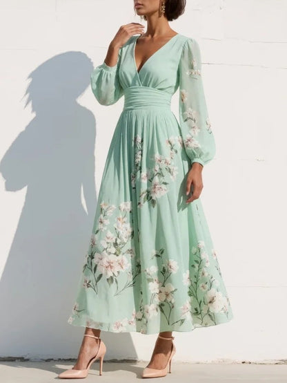 Isabella | Floral Midi Dress for Women 3
