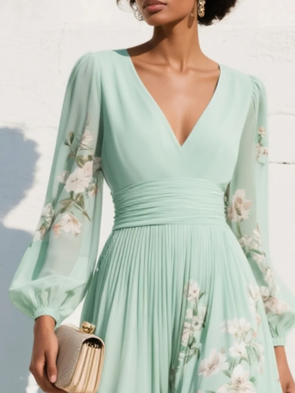 Isabella | Floral Midi Dress for Women 4