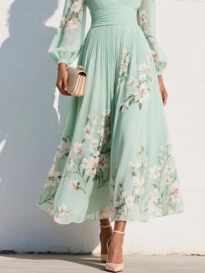 Isabella | Floral Midi Dress for Women 5