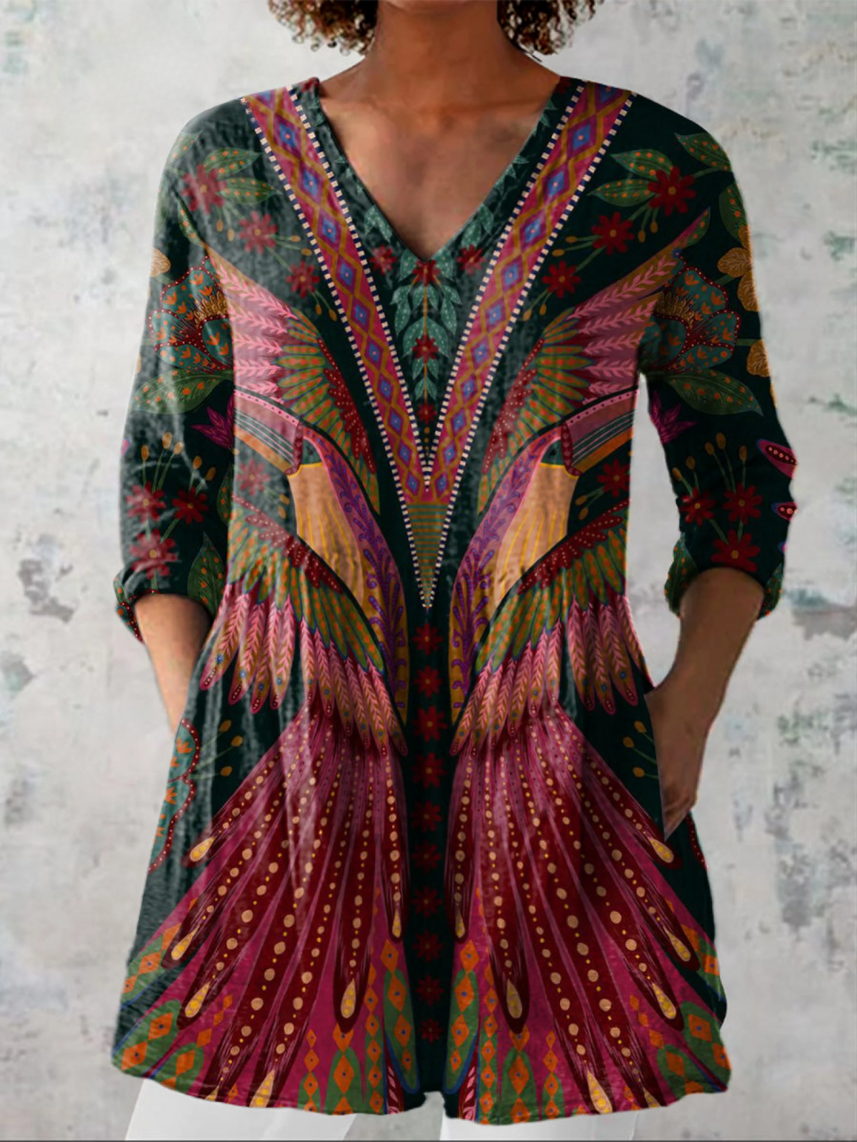 Jade | Elegant long blouses 0
