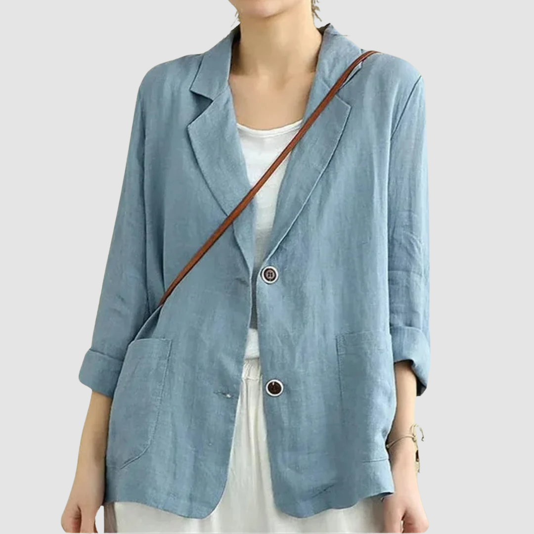 Annika | Women's Blazer Jacket Relaxed-Fit Lightweight Layer