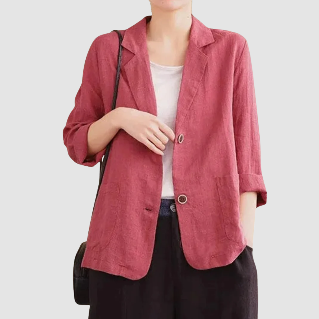 Annika | Women's Blazer Jacket Relaxed-Fit Lightweight Layer