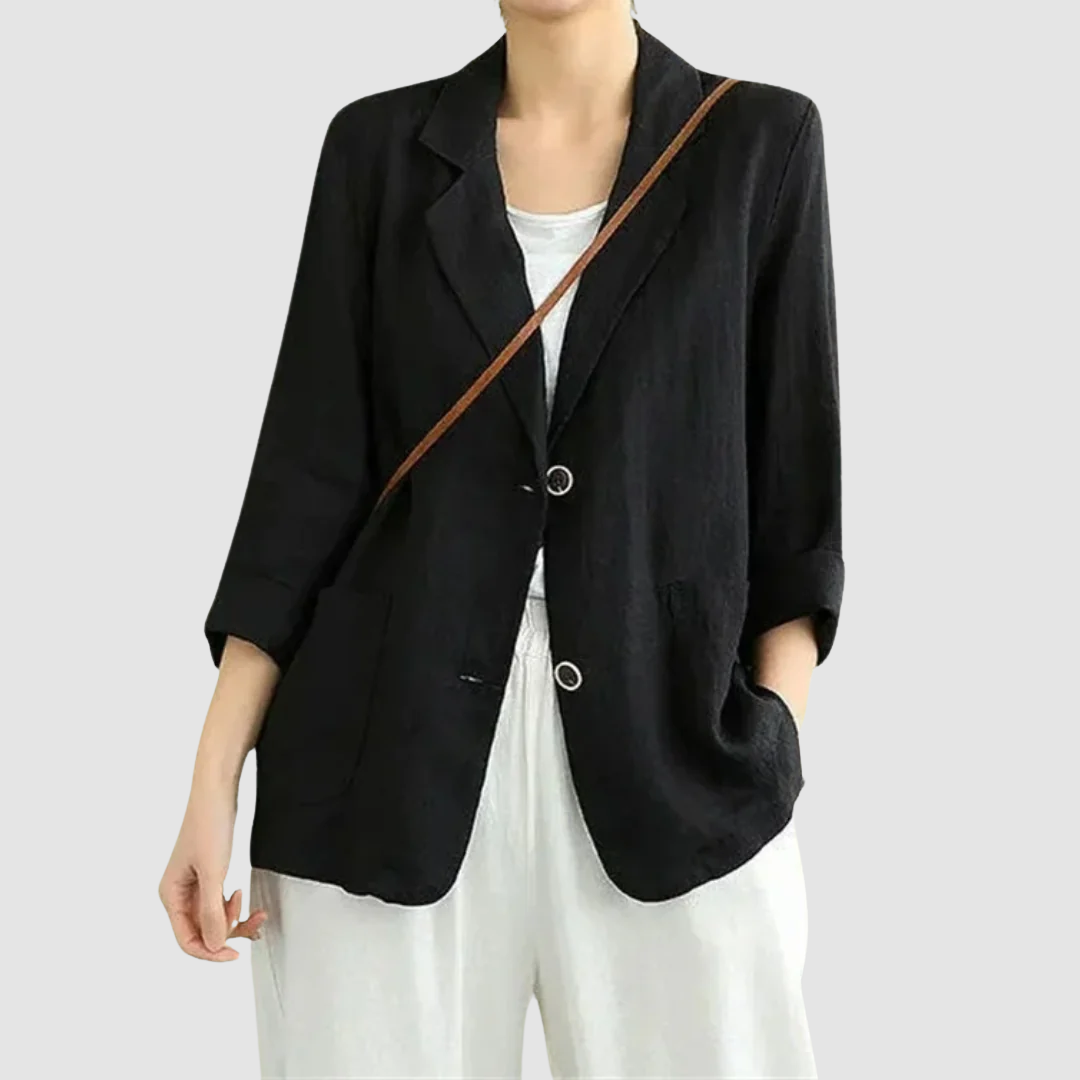 Annika | Women's Blazer Jacket Relaxed-Fit Lightweight Layer