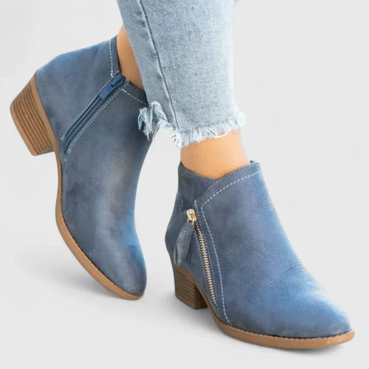 Kalvaya | Women's Orthopedic Ankle Boots with Arch Support