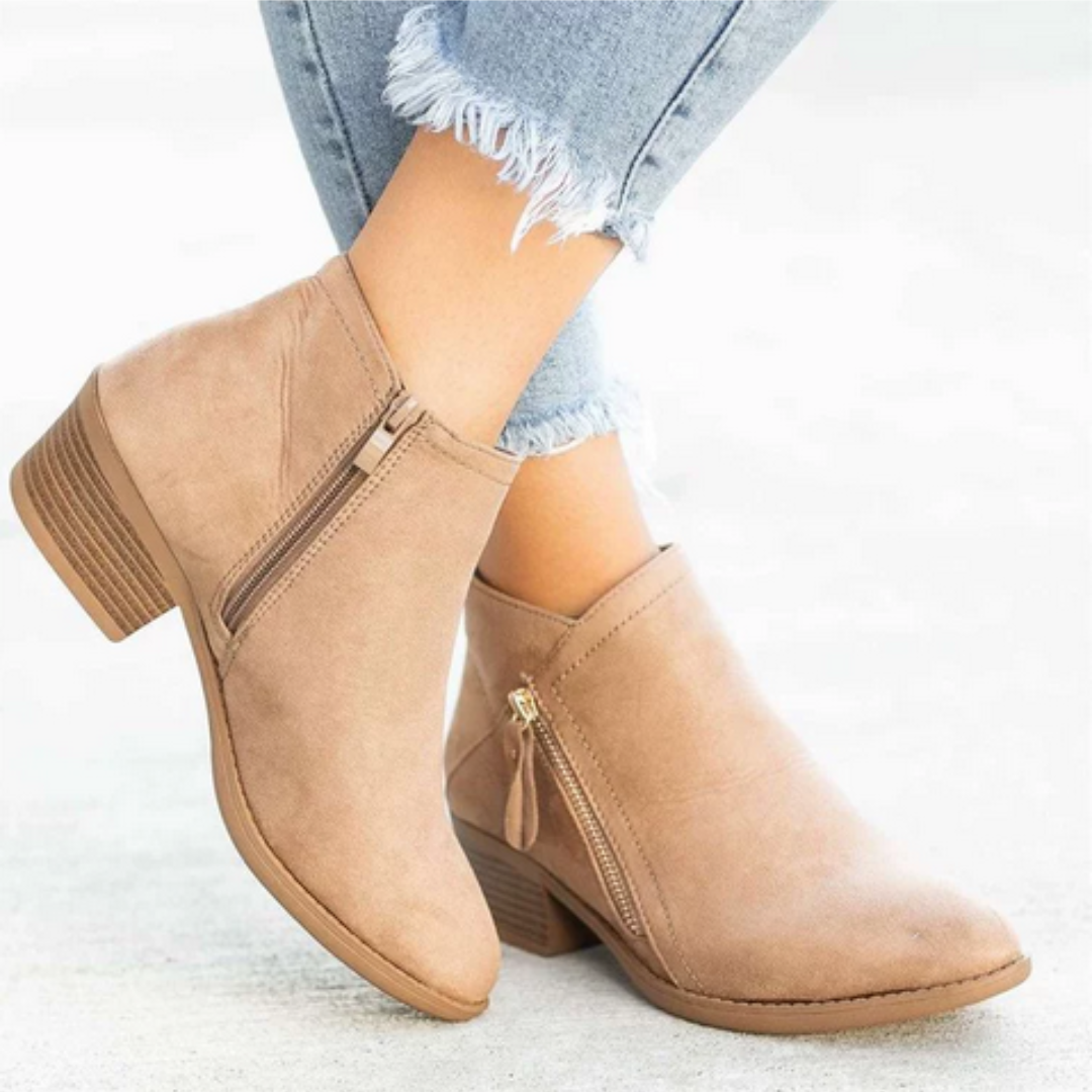 Kalvaya | Women's Orthopedic Ankle Boots with Arch Support