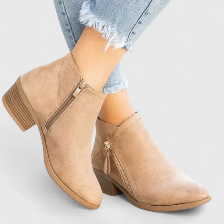 Kalvaya | Women's Orthopedic Ankle Boots with Arch Support