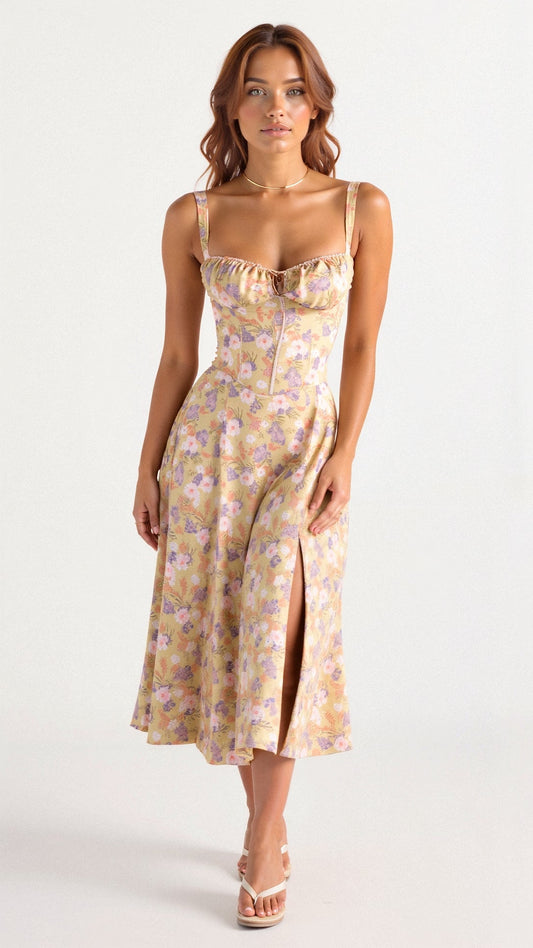 Kiana™ | Elegant Waist Dress 0