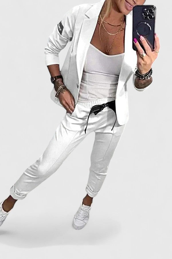 Kina | Women's Elegant Two-Piece Blazer Set