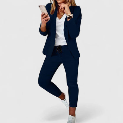 Kina | Women's Elegant Two-Piece Blazer Set