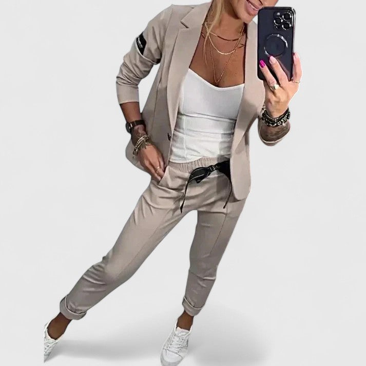Kina | Women's Elegant Two-Piece Blazer Set