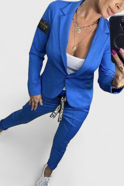 Kina | Women's Elegant Two-Piece Blazer Set