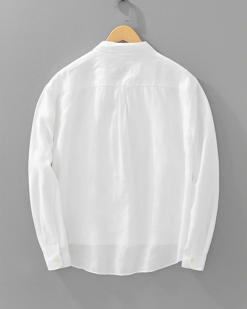 Erik | Textured Popover Shirt with Chest Pocket for Men
