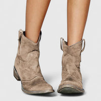 Kylenrah | Women's Ankle Boots Wide Heel Elegant Western Style