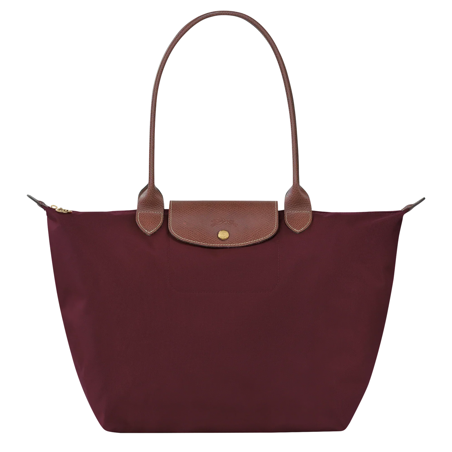 Longchamp - Tote Bag, Burgundy
