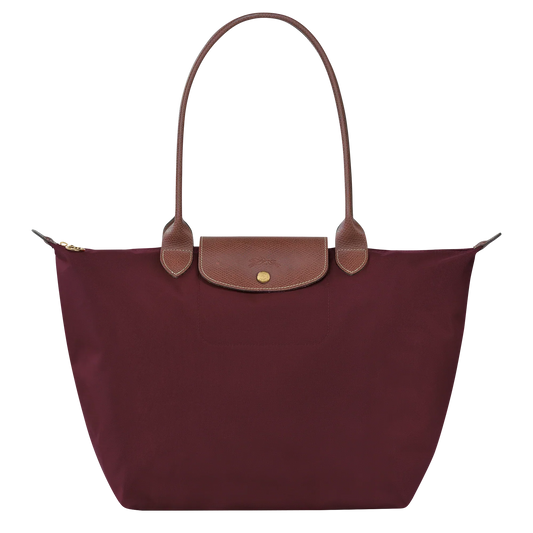Longchamp - Tote Bag, Burgundy